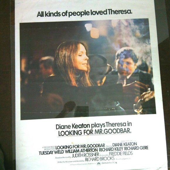 Film Poster Original Looking for Me Goodbar Diane Keaton & Richard Gere Movie - Picture 9 of 16